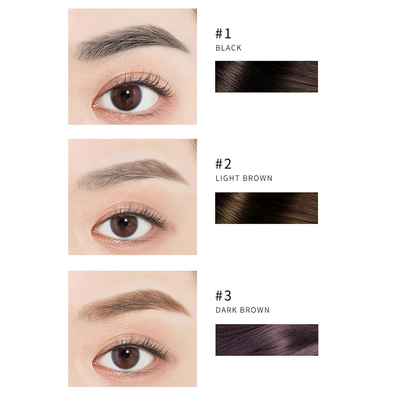 Автоматический карандаш для бровей с защитой от пота без пятен треугольная ручка