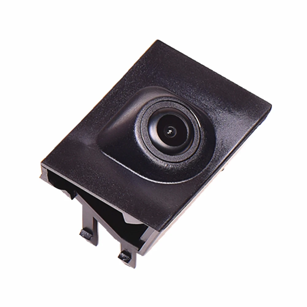 

HD камера переднего вида с логотипом парковочная камера Водонепроницаемая камера ночного видения для универсальных мониторов (RCA) для Audi Q3 2013-2014