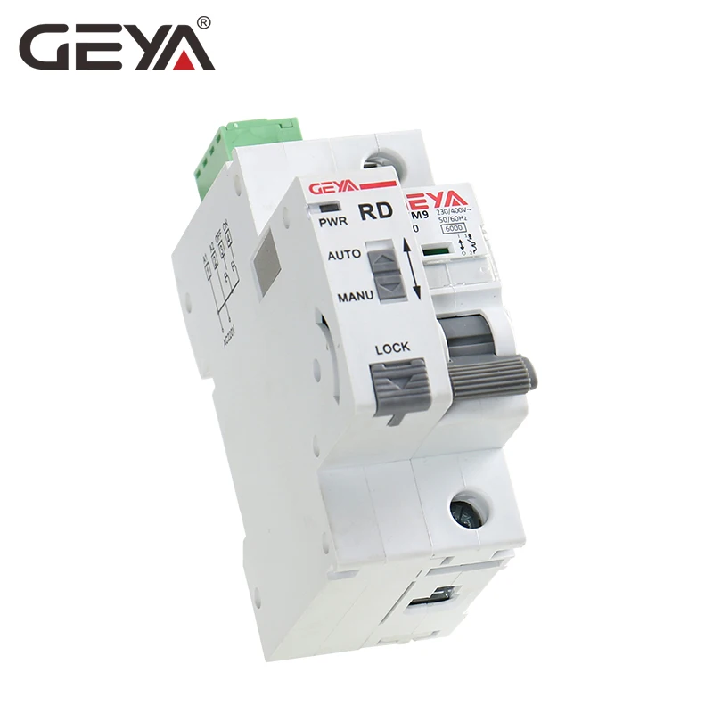 GEYA Din Rail GYM9 1P MCB с Autoreclose устройство автоматического возврата в исходное положение