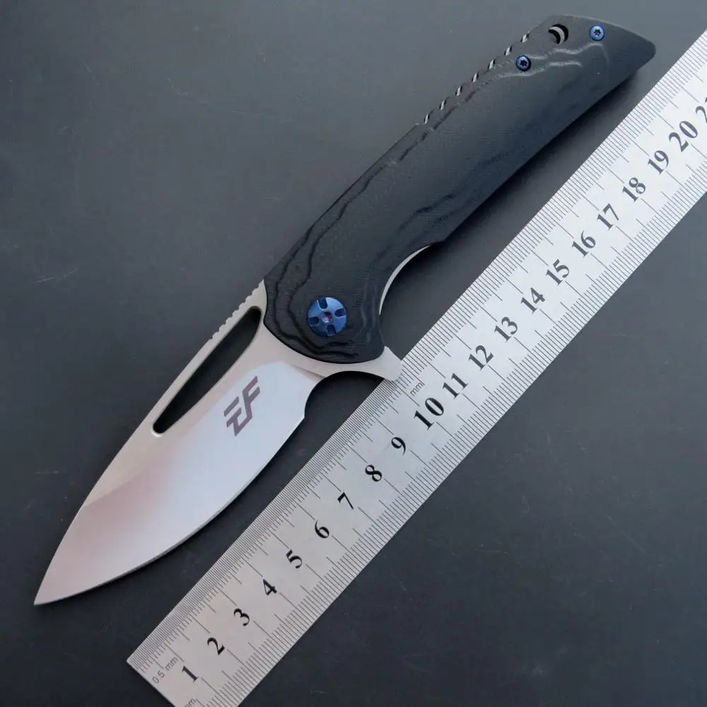Складной нож Eafengrow EF928 карманный клинок D2 лезвие + рукоятка G10 для кемпинга охоты