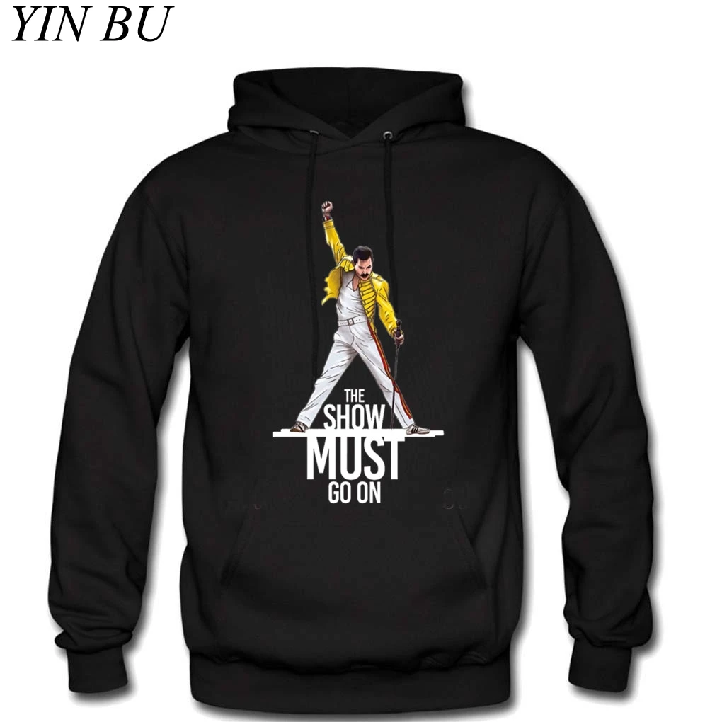 Фредди Меркурий для мужчин мальчиков осень зима 3D принт Толстовка Дэдпул Аниме