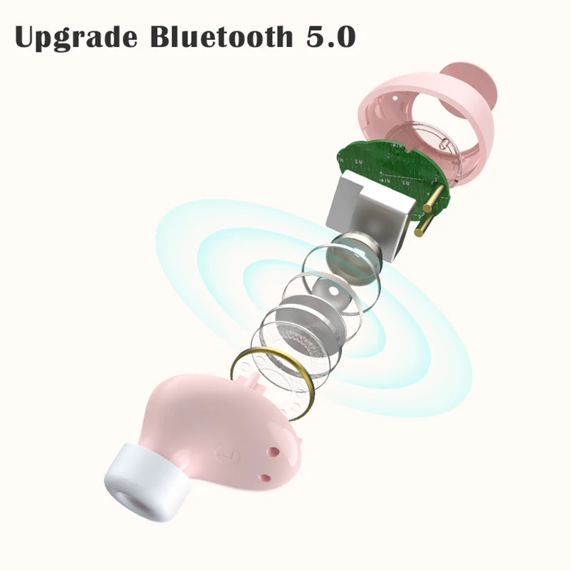TW70 Bluetooth-наушники 5 0 в Стереонаушники Спортивные Беспроводные наушники