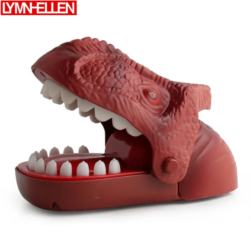 Динозавр тираннозавр моделирующий Рот стоматолог кусающий палец настольное