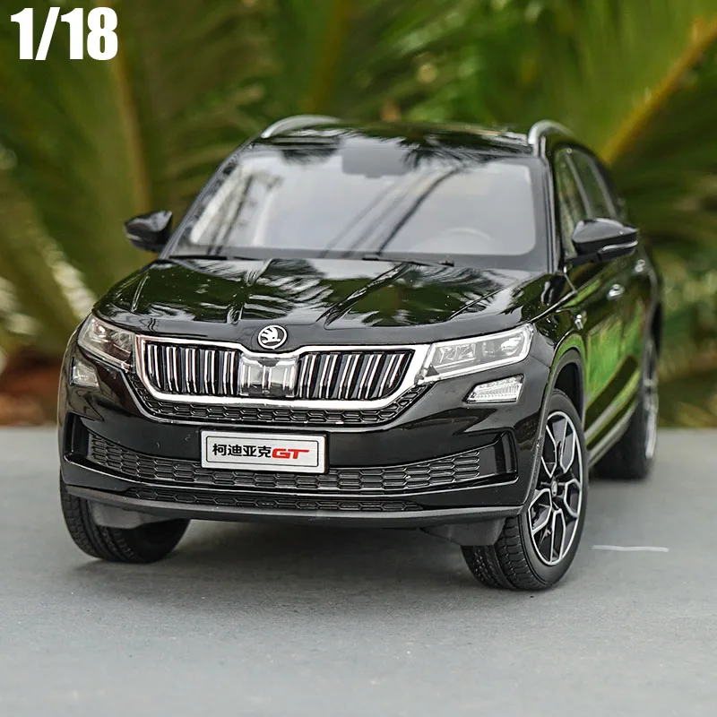 1/18 Skoda KODIAQ GT SUV литая модель металлический автомобиля хобби черный красный