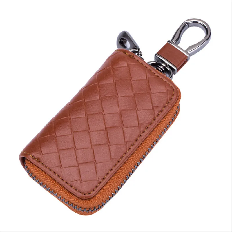 PU Leather Housekeeper Key Wallet Man Ring Case Holder Smart Organizer Bag Coin Pocket Keychain Pouch Purse Wrap | Багаж и сумки