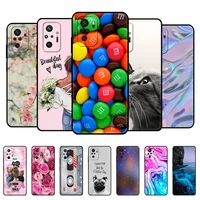 for xiaomi redmi note 10 10s cases 4g 5g silicon soft back for redmi note 10 pro global version phone cover black tpu cases