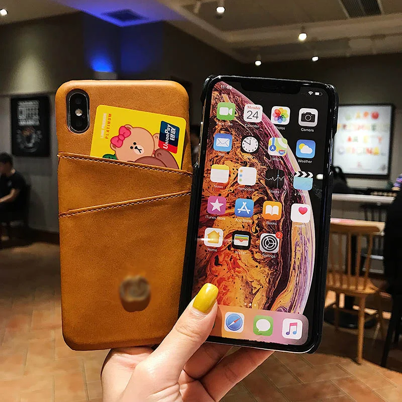 Роскошные кожаные чехлы для телефонов GG Storag чехол iphone X XR XS MAX 6 6s 7 8 Plus мягкие чехлы|