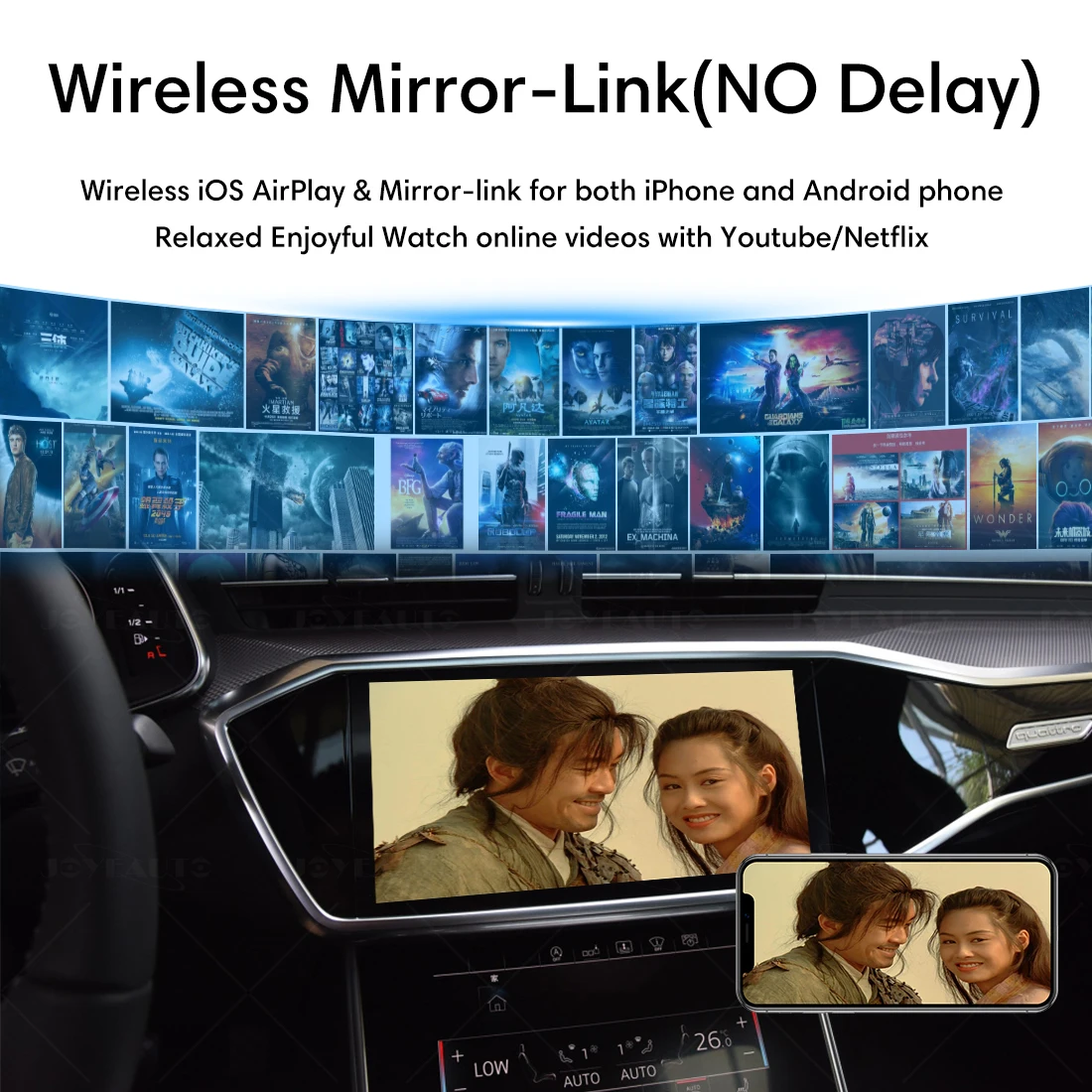 

MMB Carplay Box Wireless Mirror Link Media Device For VW Audi Porsche Mercedes Benz Wireless Apple Carplay Video Car Accessories