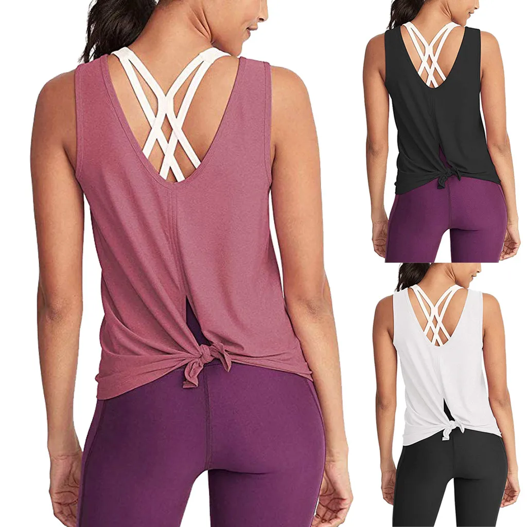 Женская футболка для фитнеса спортивная одежда спортзала спортивный топ йоги