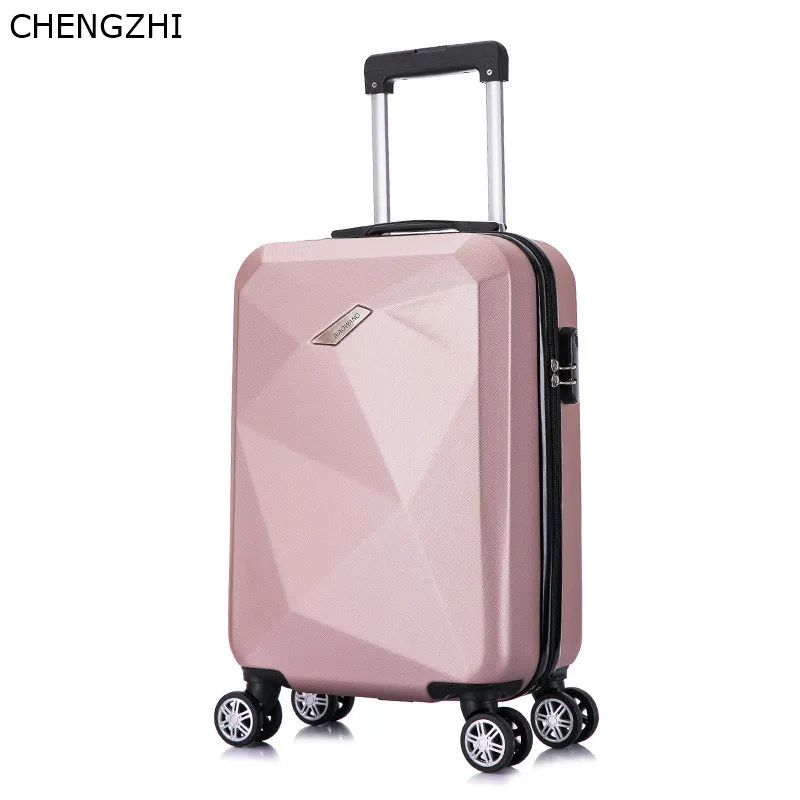 CHENGZHI 20 &quot24&quot дюймов Ретро Девушка Тележка Сумки на колёсиках spinner Мода Дорожный