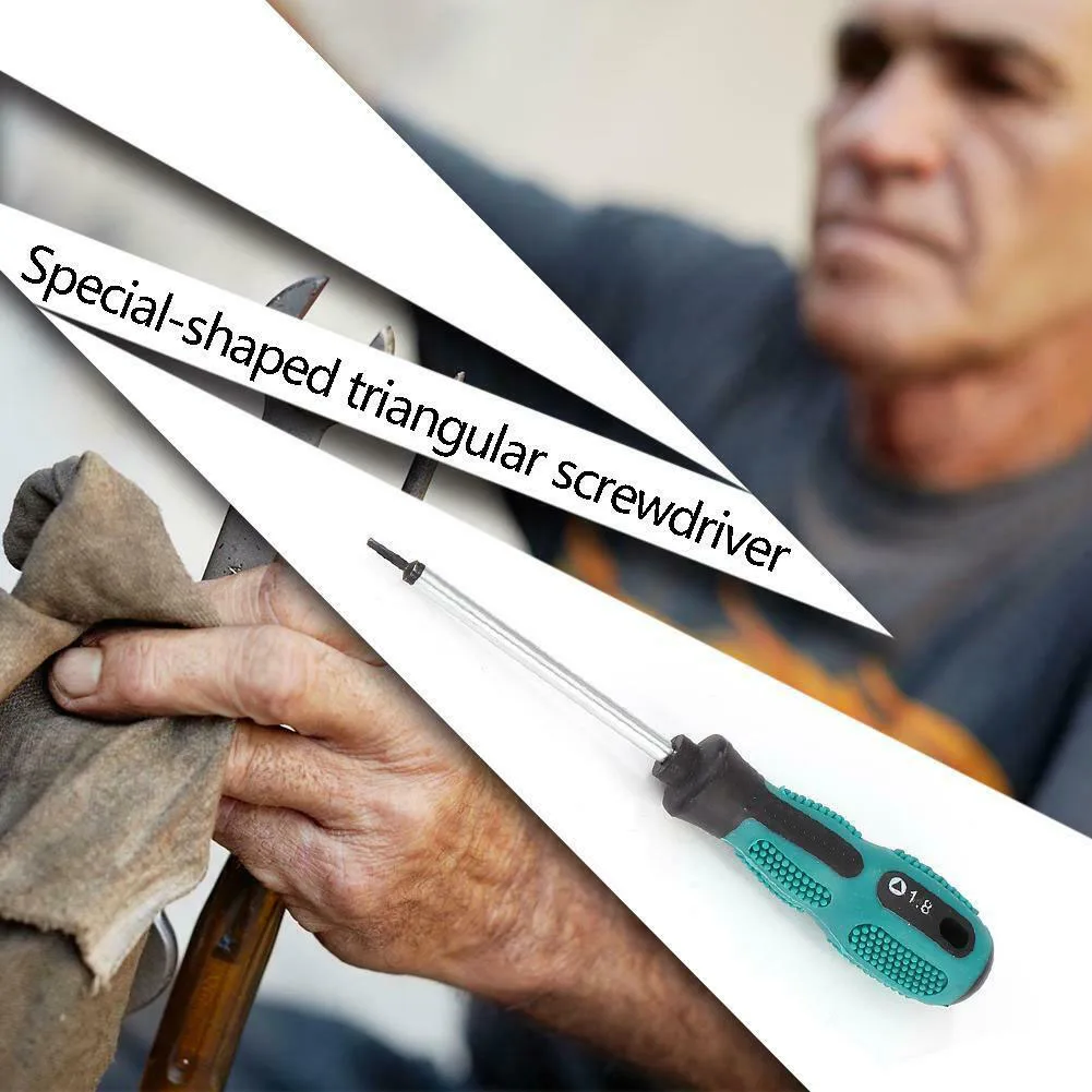 Набор Магнитных треугольных отверток 4 шт. 1 8/2 0/2 3/3 0 мм ручной инструмент для
