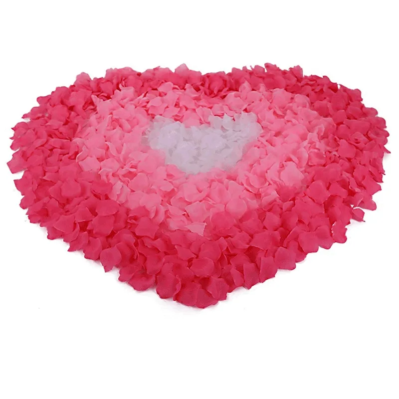 Искусственные лепестки роз для свадебного украшения 500 шт. искусственные цветы