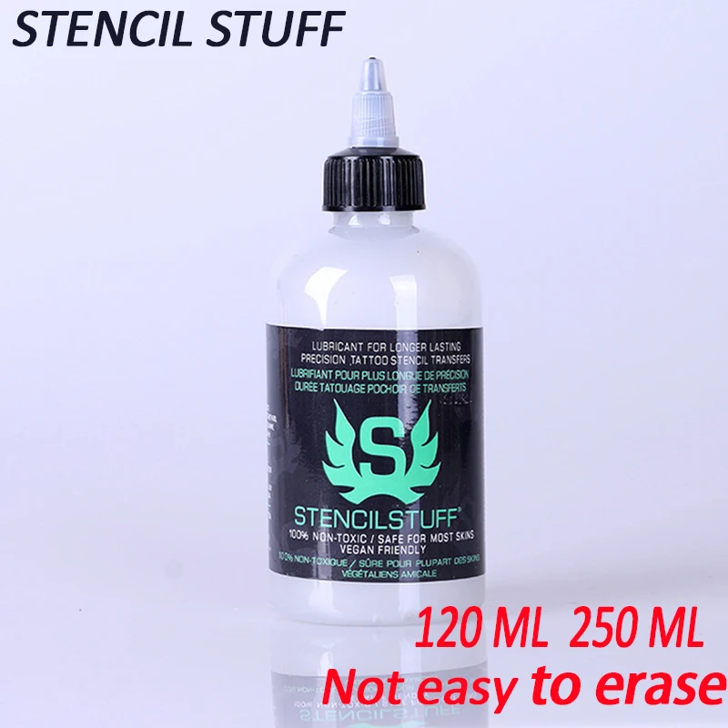 Трафарет 120/250 мл стойкий волшебный гель Нетоксичная краска для татуировок