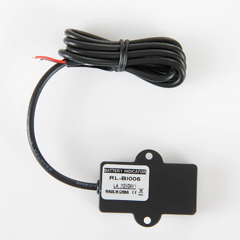 

12V Battery Meter Waterproof Material Lead Acid Battery Indicator for Motorcycle Marine ATV with LED Indicator