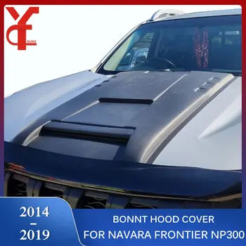 Bonnet Scoop Hood Guard Accessories Parts For Nissan Navara Np300 2014 2015 2016 2017 2018 2019 Frontier 4 Doors Pickup 4WD 2WD