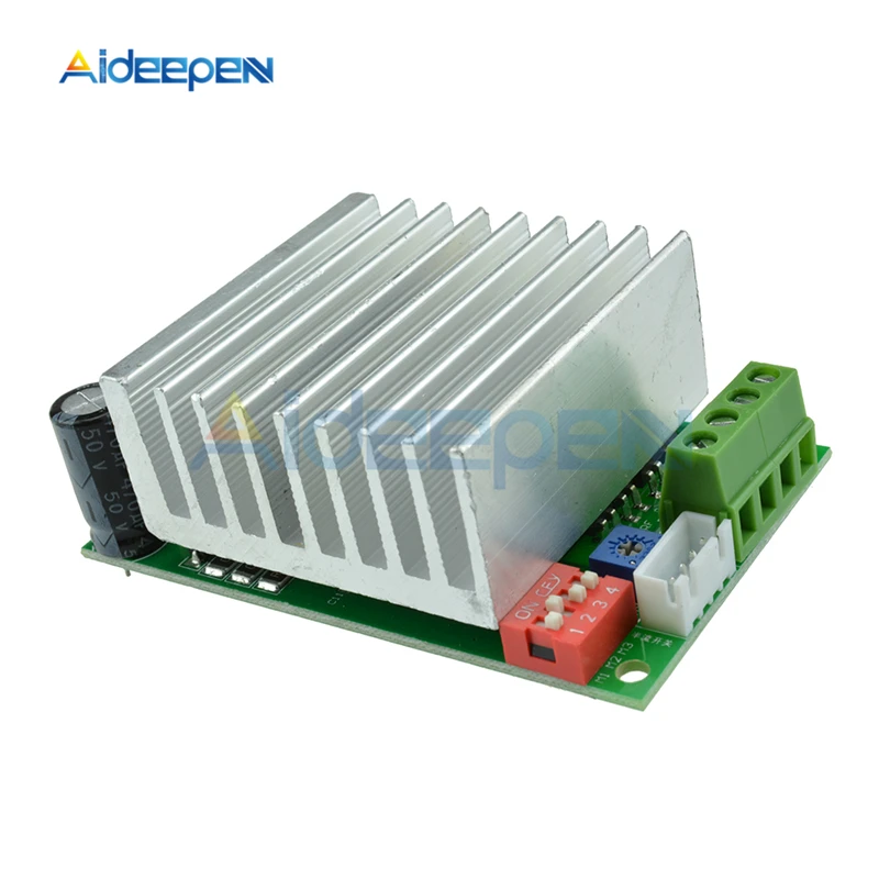 DC 10 V-45 V 4.5A TB6600 CNC одноосный Драйвер шагового двигателя плата контроллера с защитой от короткого замыкания