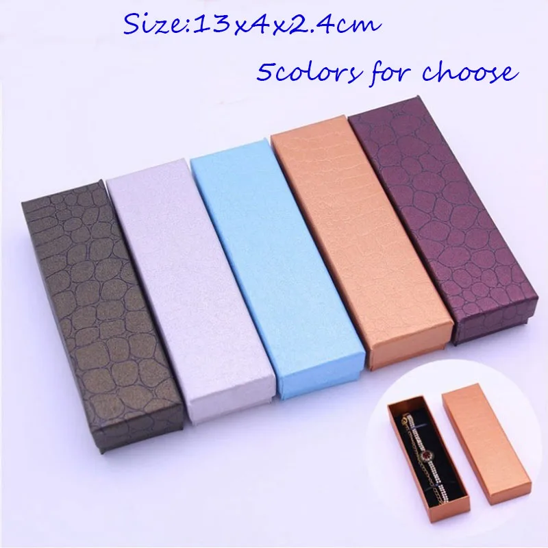 

Коробка-органайзер для ювелирных изделий, 30 шт./лот, 5 цветов