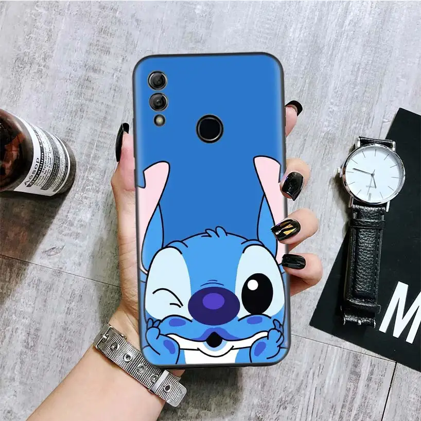 Disneys лучшие продавая Милая Черная крышка чехол для телефона для huawei Y9 Y5 Y6 Y7 Honor 10 9 Lite 9X8X8 S 8A фотоаппаратов моментальной печати 7S 7A 10i 20i V20 Coque Капа - Цвет: BA126-4