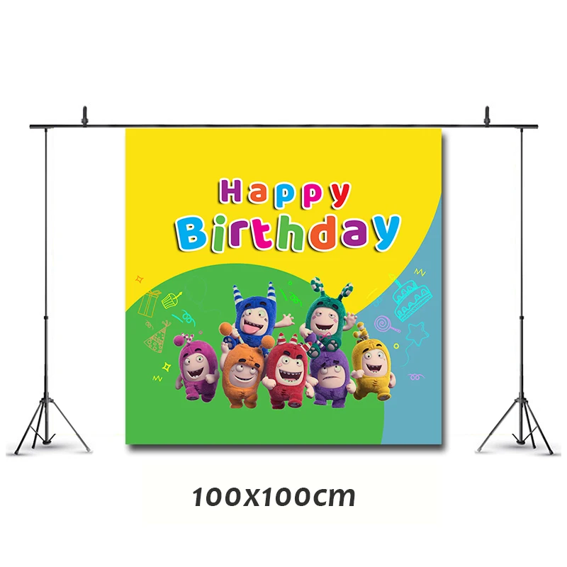 Oddbods украшения для дня рождения необычные сувениры в стиле боди поставки