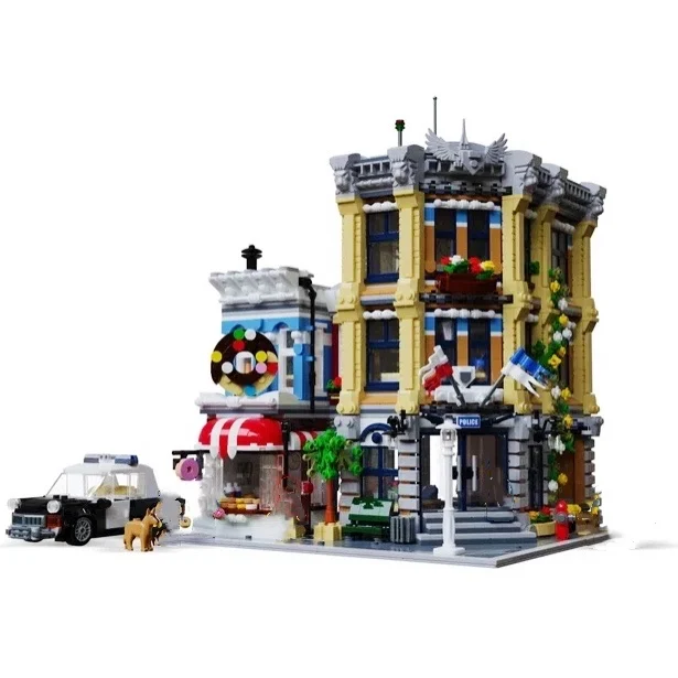 Город МОС уличная серия городской больницы университетский брикет Набор