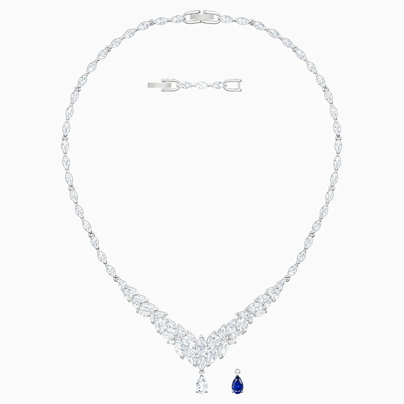 

2020 Fashion Jewelry SWA New Time .The Elements. Tennis Deluxe .ANGELIC Necklace Charming Crystal Women All-match Romantic Gift