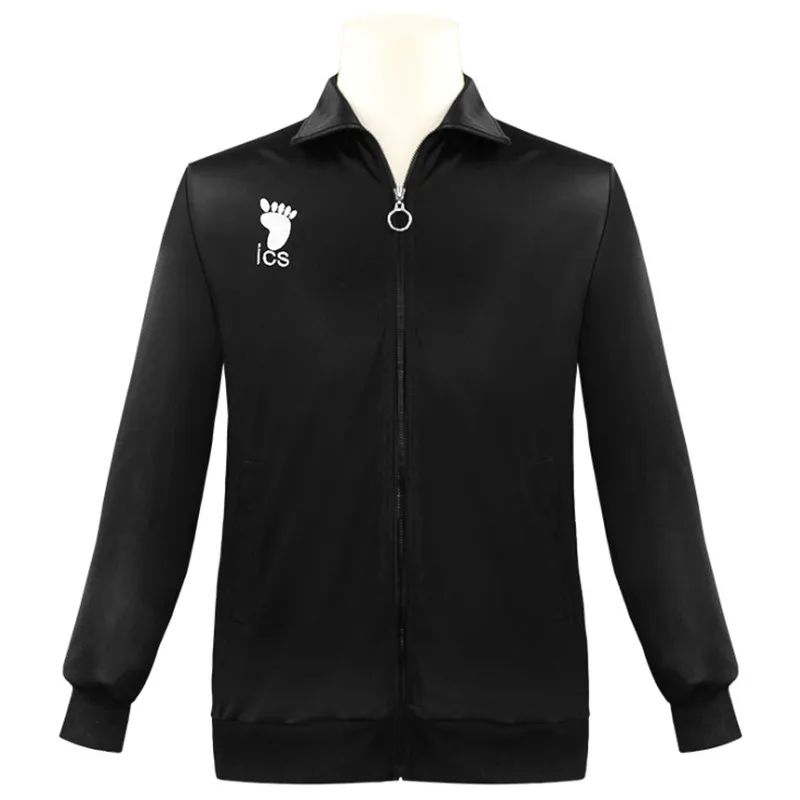 Haikyuu! Куртка Haikyu Черная спортивная одежда униформа для старшей школы