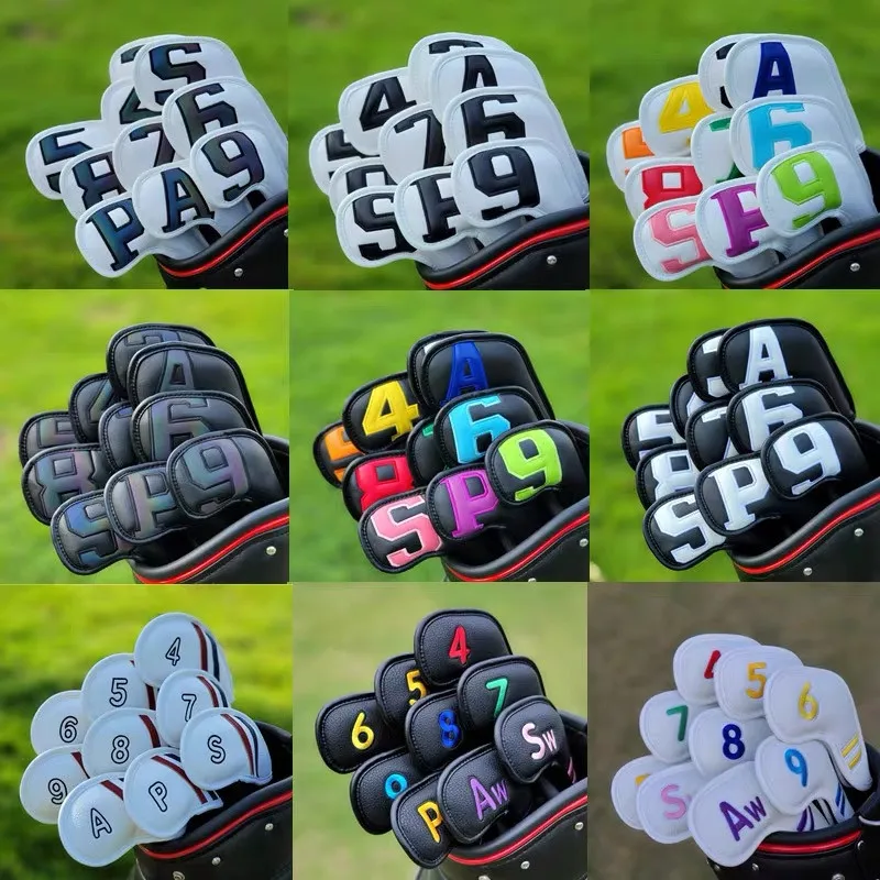 Iron Set 10 Pcs No.on Both Sides For Right & Left Handed Gol