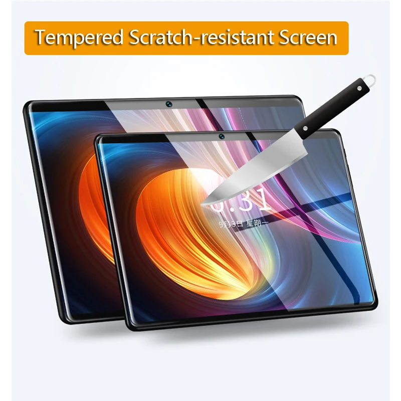 

2021 New 10.1 Inch 6G+128GB Android 9.0 4G Tablet Large Screen Full Netcom Mobile Phone Tablets for Kids