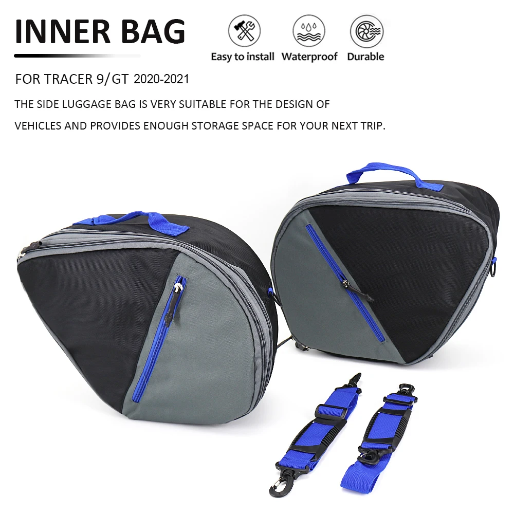 For YAMAHA Tracer 9 Tracer9 GT 2020 2021 New Motorcycle Accessories Waterproof Liner Inner Luggage Storage Side Box Bags