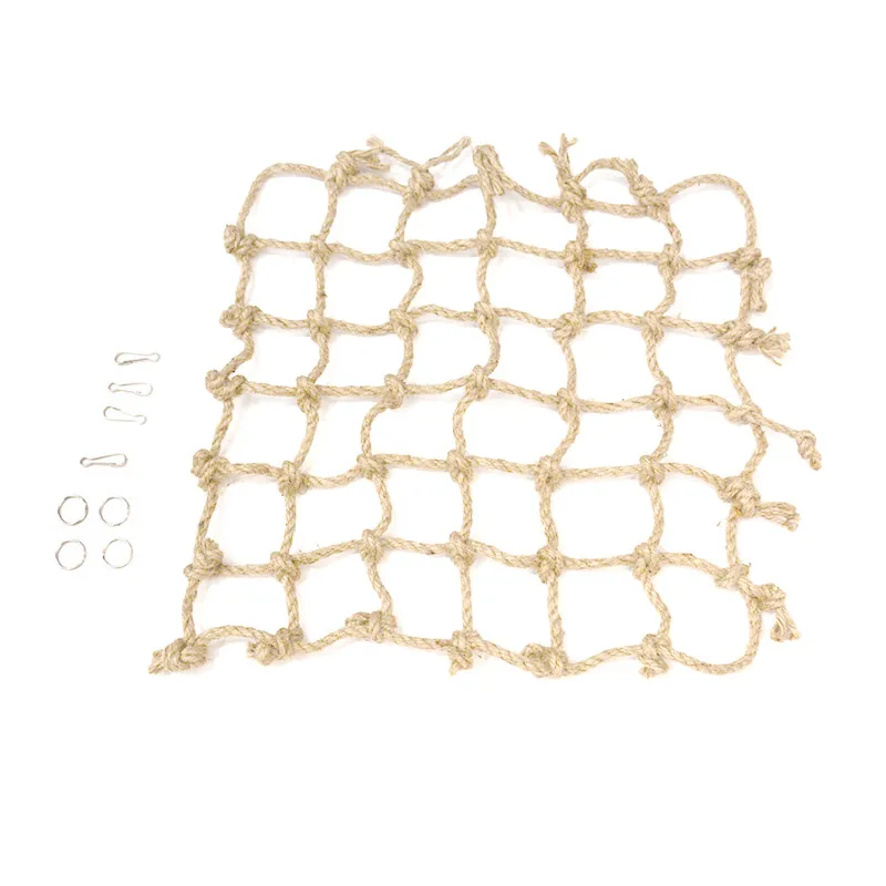 Птиц канатная сетка для лазанья попугаев Лестничные Качели веревочная петля с