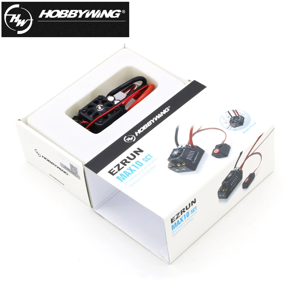 hobbywing ezrun max10 60a водонепроницаемый бес