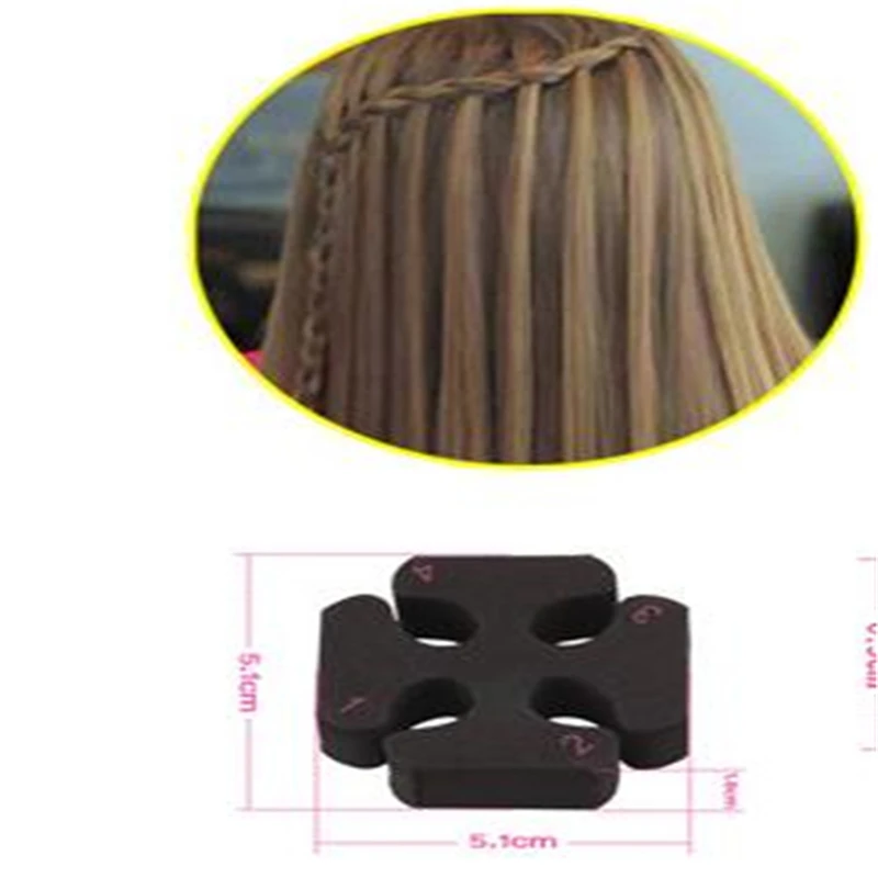 

DIY Hairbands Braiding Accessories New Arrivals Hair Styling Twist Roller Weave Waterfall Braid Maker Home Use Braider Tools