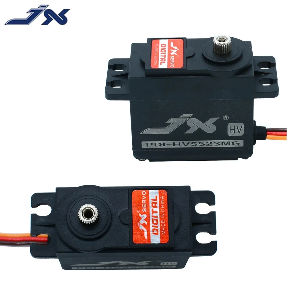 Сервопривод JX PDI-HV5523MG 23 кг 8 4 в 0 16 сек металлическая шестерня стандартный