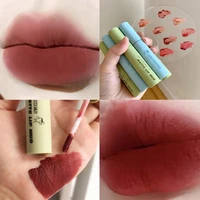 5 colors matte velvet lip glaze waterproof lasting moisturizing and not easy to fade lip gloss lipstick sexy lip makeup