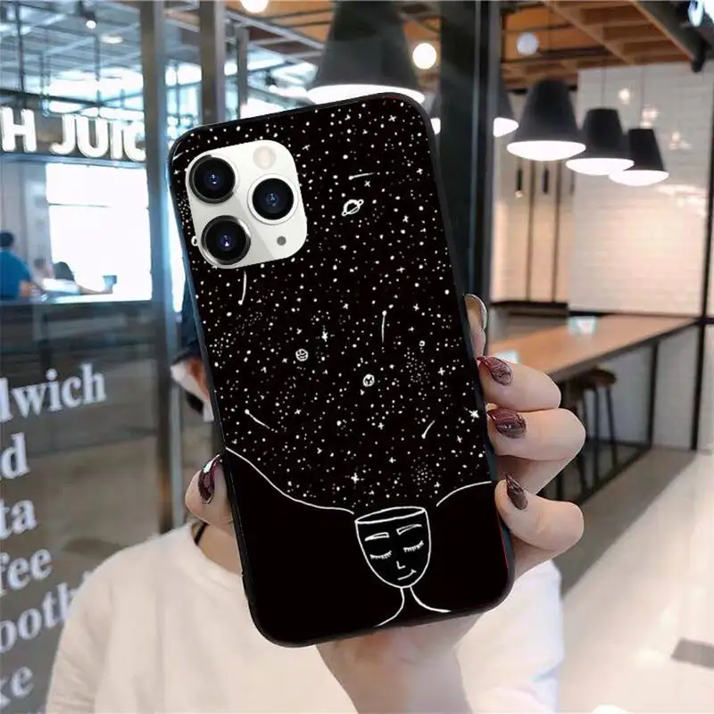 

Space Moon astronaut Phone Case for iPhone 11 12 mini pro XS MAX 8 7 Plus X XS XR