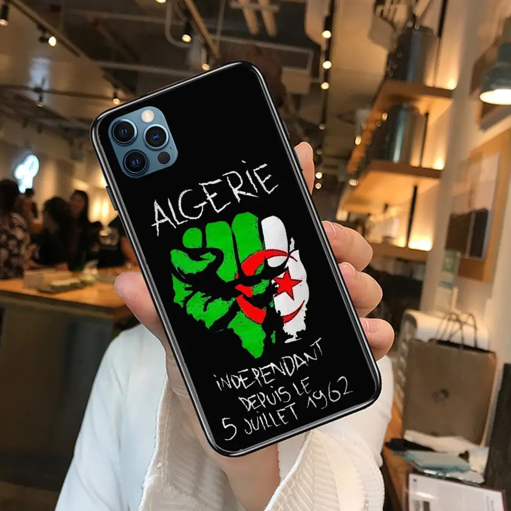 Чехлы с флагом Алжира для телефонов iphone 12 Pro Max чехол 11Pro 8PLUS 7PLUS 6S XR X XS mini мобильных |