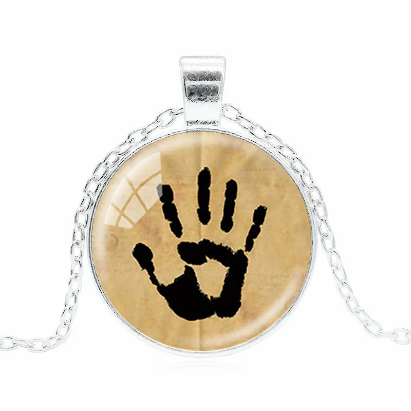 Винтажные Ювелирные изделия ручной работы кулон в виде таинственной ноты