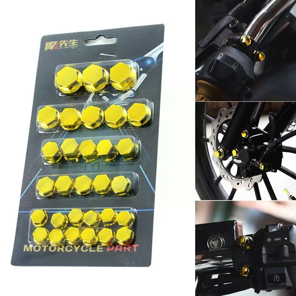 

Motorcycle Accessories Screw Cover Decorative Parts Universal For Most Benelli Motorcycle Z5n2