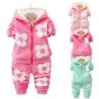 Детская одежда, осень-зима 2021, одежда для маленьких девочек, 2 шт., наряды, детские спортивные костюмы для девочек, комплекты одежды