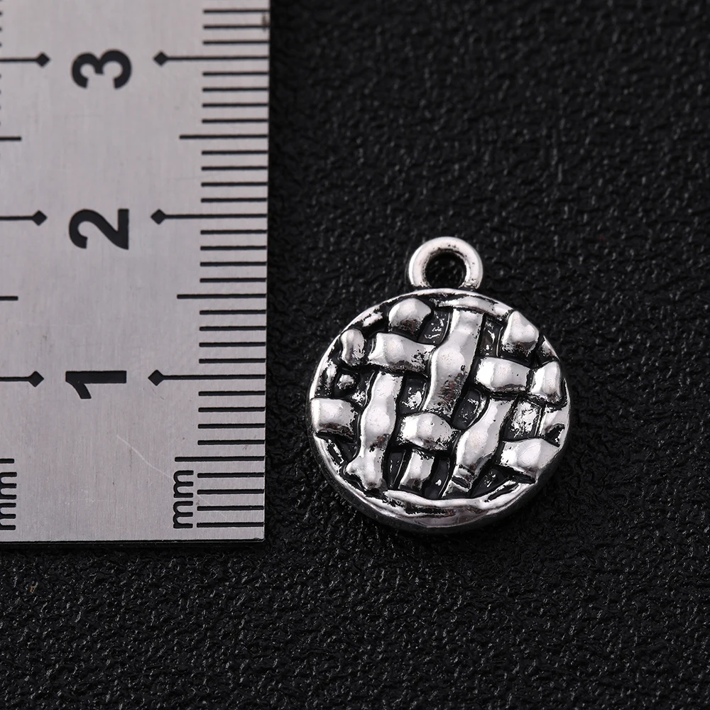 Skyrim 10 шт. серии вкусная еда яблочный пирог двухсторонние Подвески DIY модные