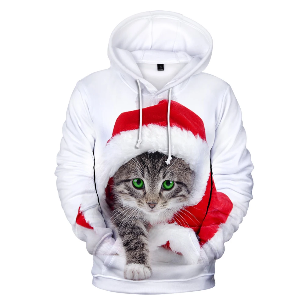 

Cute Christmas Fashion Comfortable 3D Hoodies Harajuku Autumn Men Women Hooded Top Sweatshirt