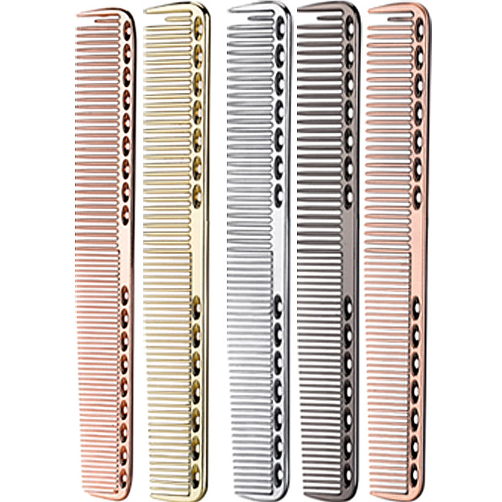 Профессиональная ультратонкая Парикмахерская авиационная алюминиевая расческа