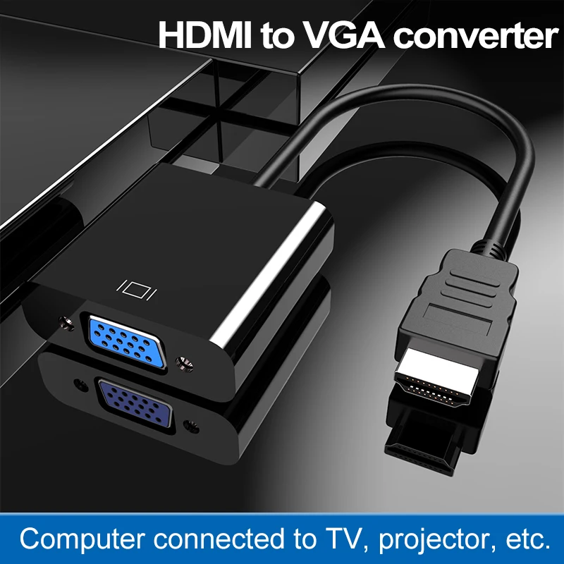 Конвертер 4K HDMI в VGA для телеприставки Linker ТВ Smart TV адаптер поддержка Samsung Dex |