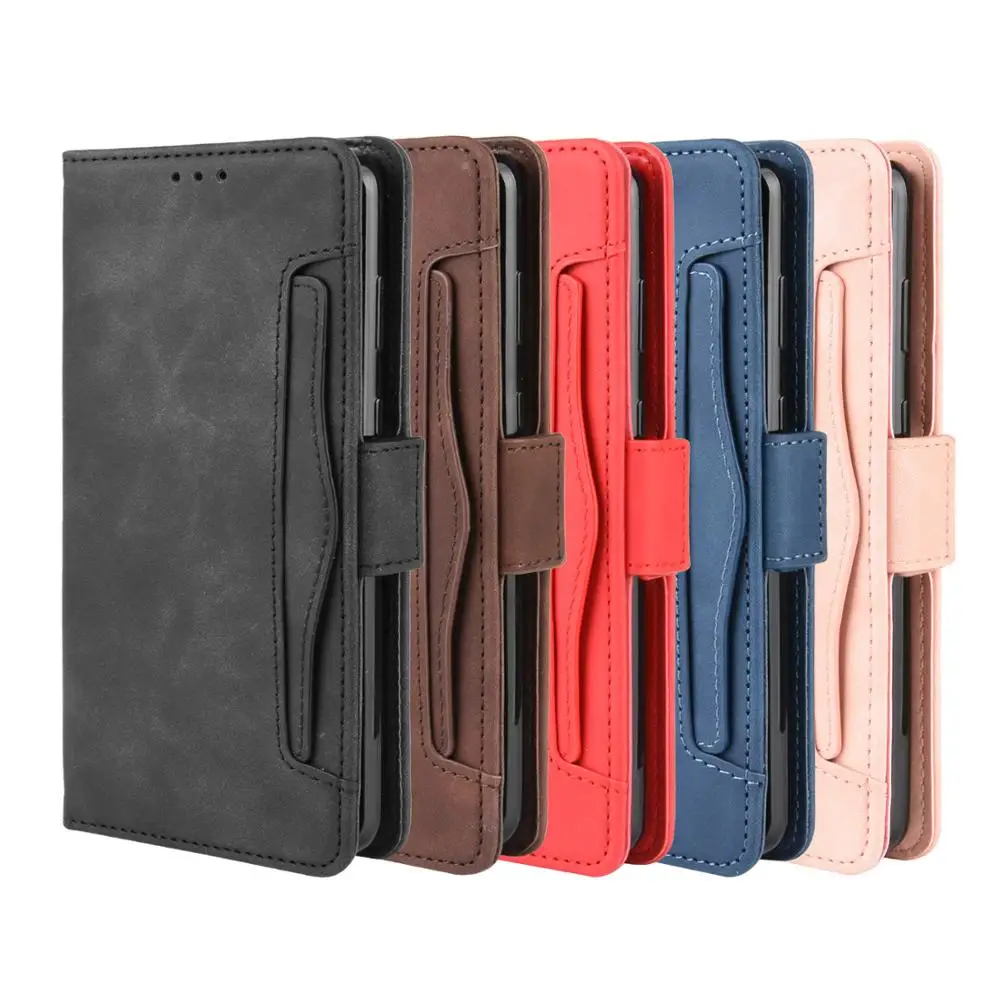 

Leather phone case for SHARP Zero 2 zero2 Back Cover Flip card wallet with stand Retro Coque