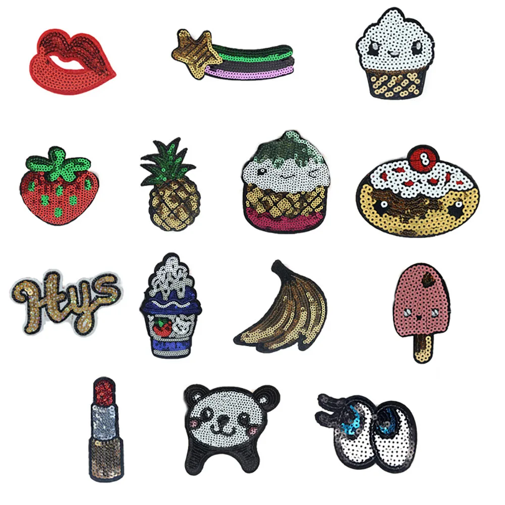 Прочная креативная многостильная многоузорная ткань для вышивки блестками