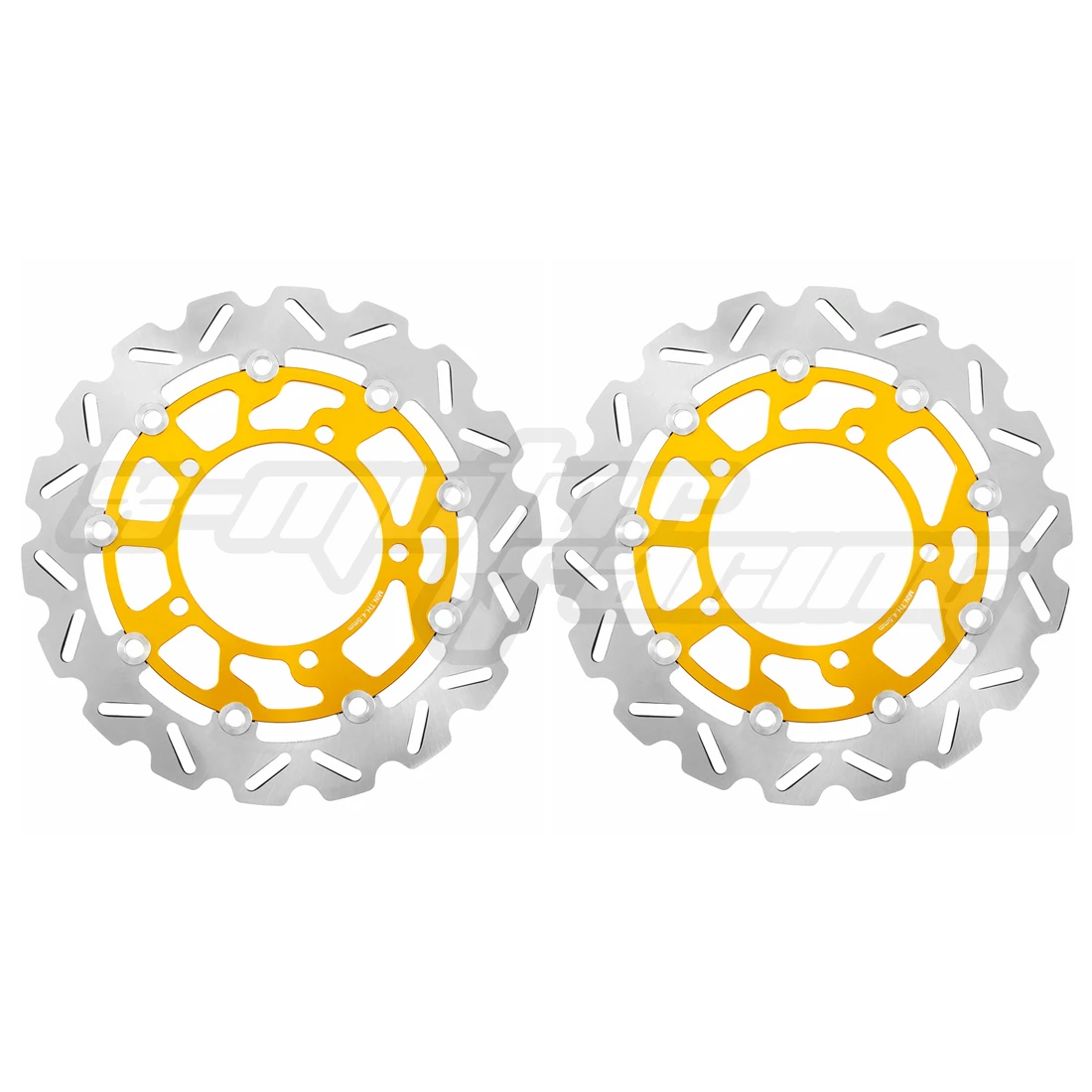 

Motorcycle Front Floating Brake Rotors Discs For SUZUKI GSX1300R GSXR GSX-R 1300 HAYABUSA 2008-2016 Gold