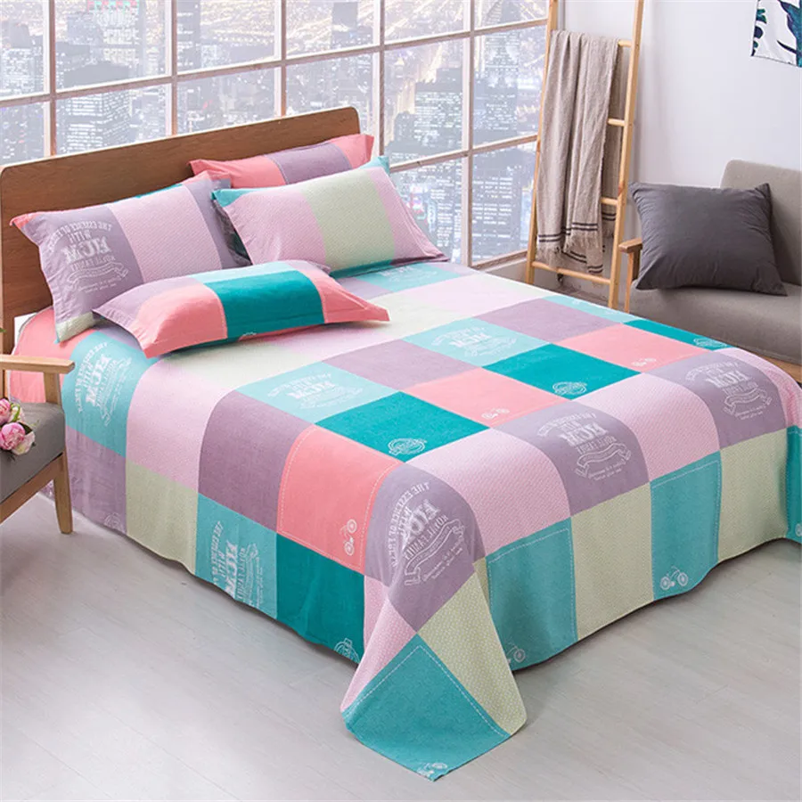 

(Sheet + pillowcase) 3-piece set of bed linen, household sanding, household single-piece bed linen bed sheet set