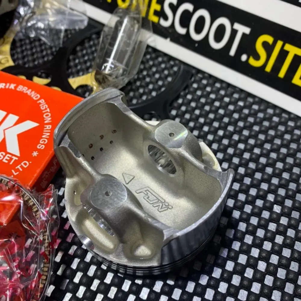 ЦПГ комплект тюнинговый 4х клапанный 59mm15P/65mm15P для Yamaha RS100 BWS125 CYGNUS125 YW125 MIO тюнинг