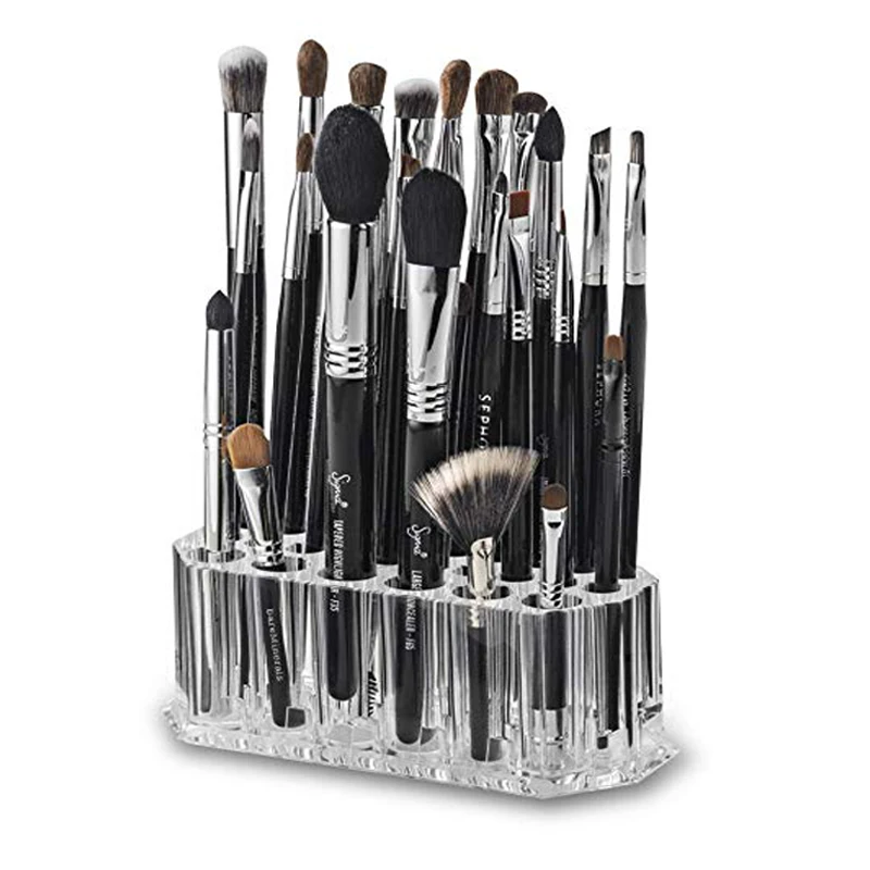 Органайзер акриловый для карандашей и подводки глаз 26 ячеек | Дом сад