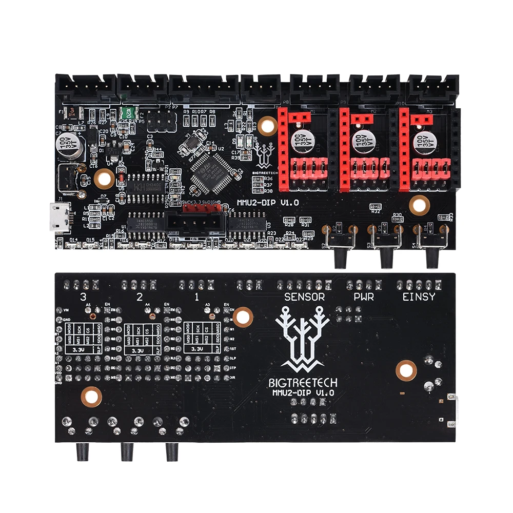 BIGTREETECH MMU2 DIP V1.0 мульти Материал обновления 2 модуль расширения 3D-принтеры Запчасти